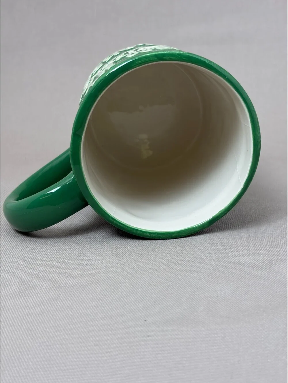 All My Friends Are Flakes Mug Winter Christmas Green Ceramic Coffee Cup 16 oz